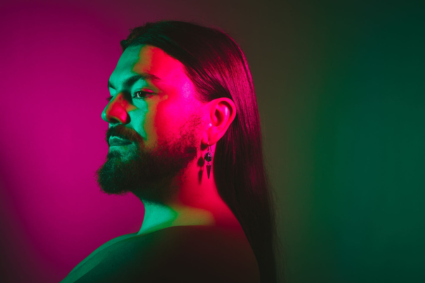 Chained Obelisk Earrings