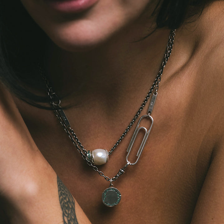 Winding Path Pearl Necklace