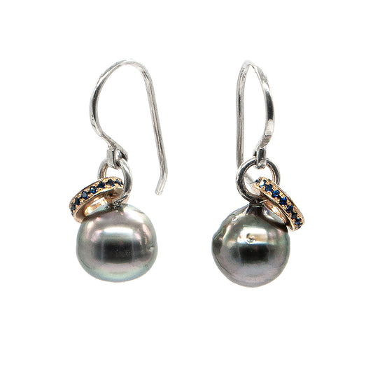 Golden Fairy Ring Earrings